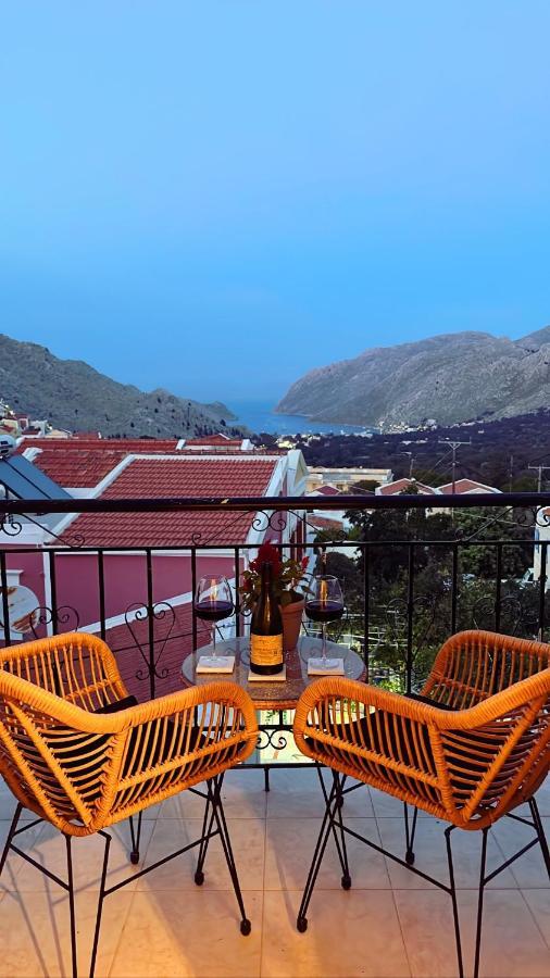 Apartmán Casa Chara 2 Symi Exteriér fotografie